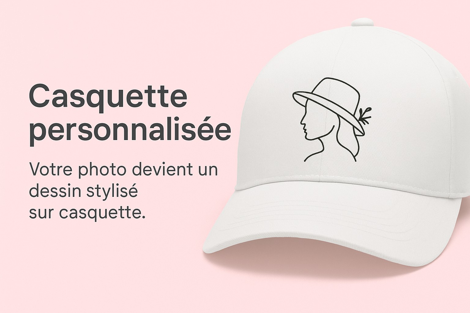 Casquette personnalisée - Cadeaux-creation.fr