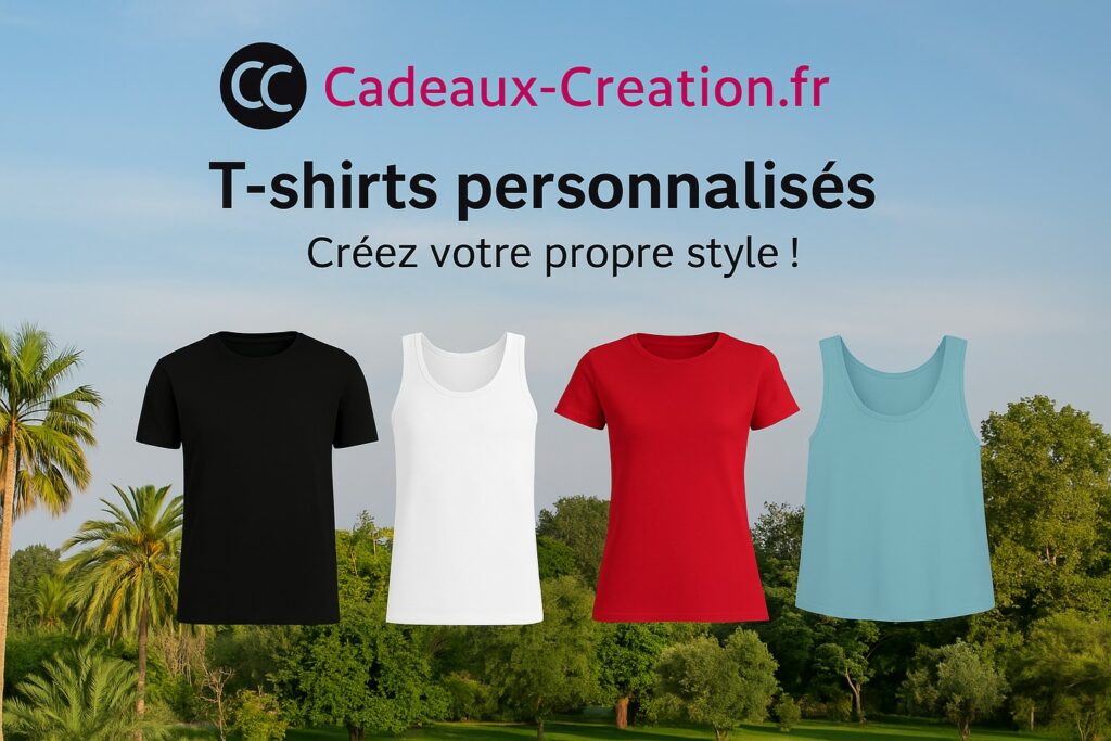 Exemples de t shirt à personnaliser