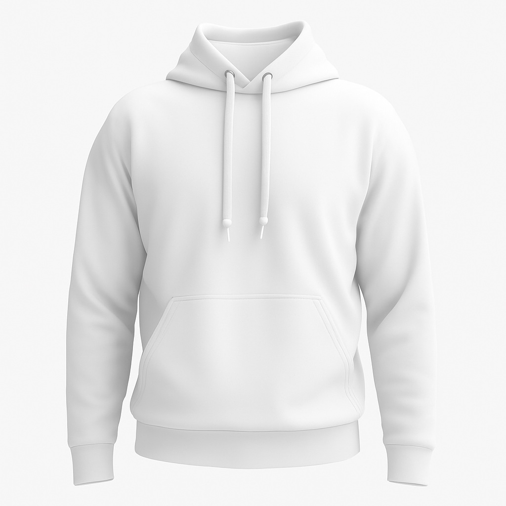Hoodie personnalisé Premium Blanc